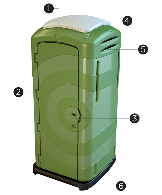 Tualete portative per kantiere