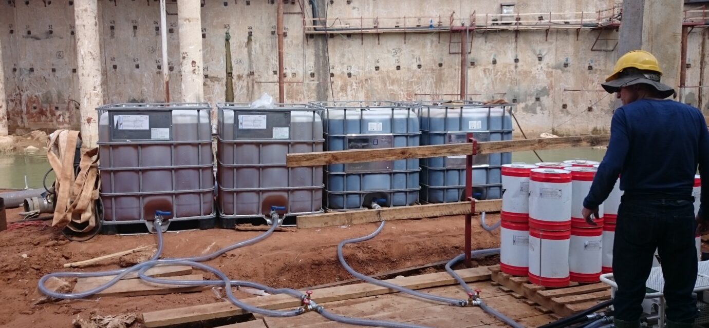 Hidroizolim me injeksion resine Spetec, teknika speciale.