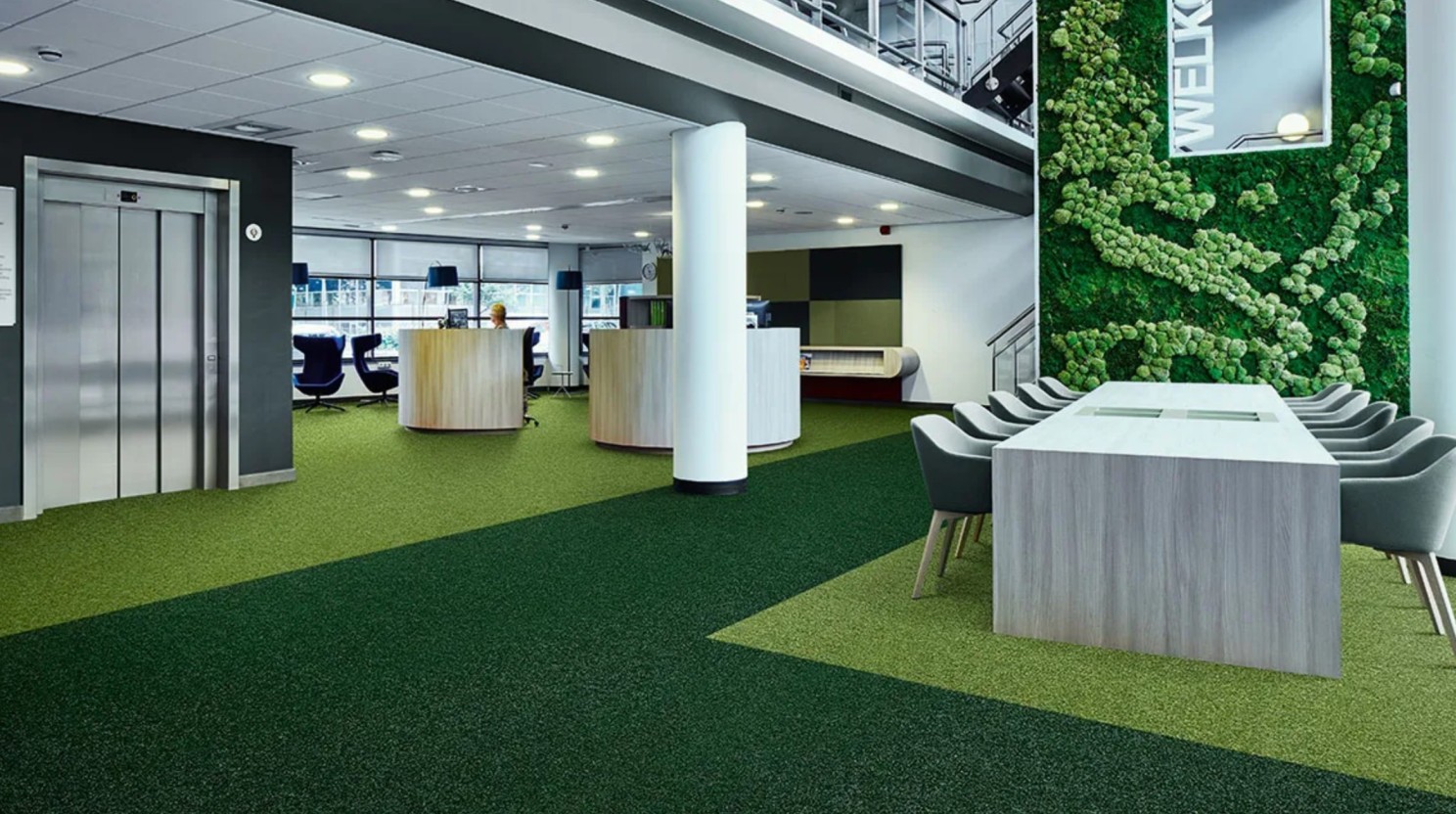 Moket profesional Needlefelt i cilësisë së lartë nga Forbo Flooring Systems.